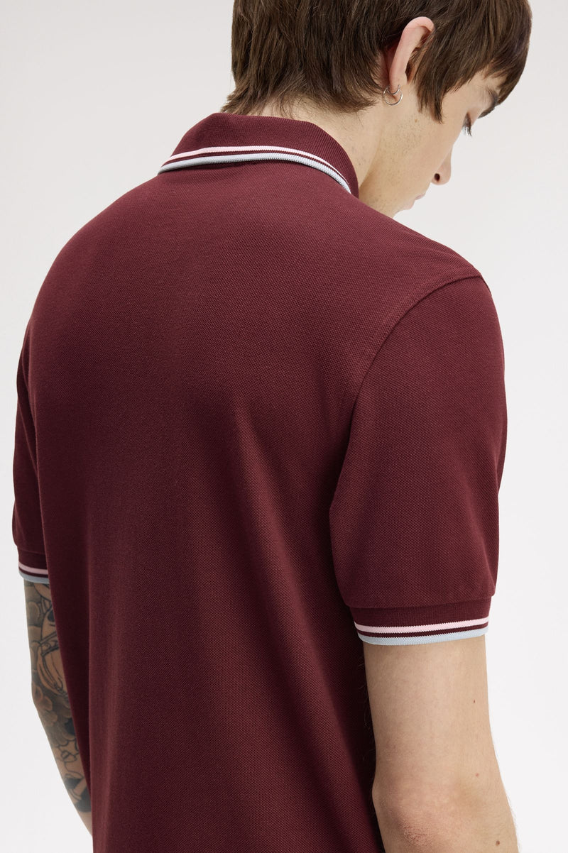 TWIN TIPPED FRED PERRY SHIRT
