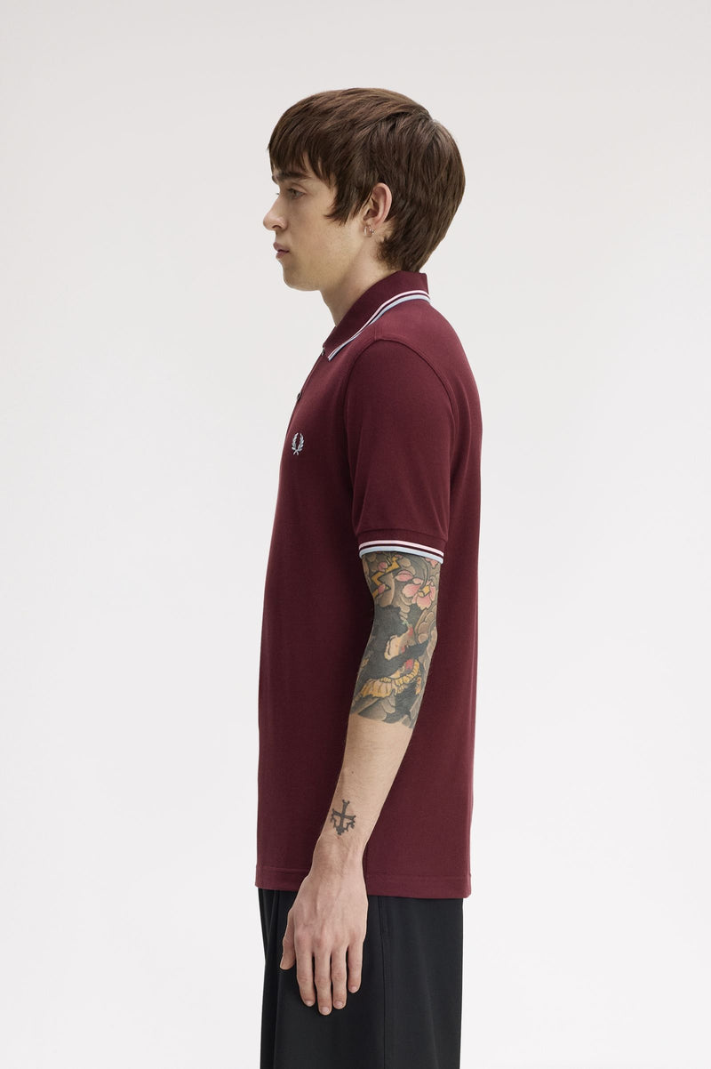 TWIN TIPPED FRED PERRY SHIRT