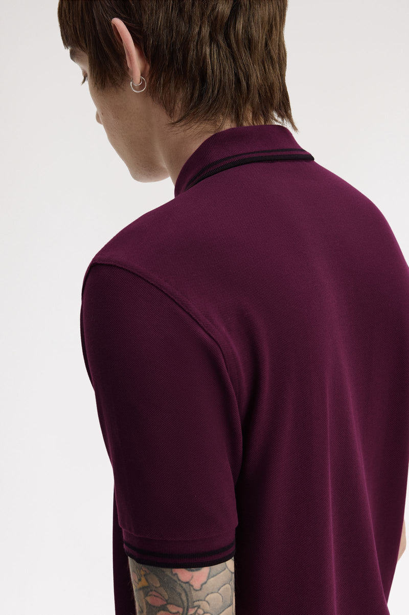TWIN TIPPED FRED PERRY SHIRT