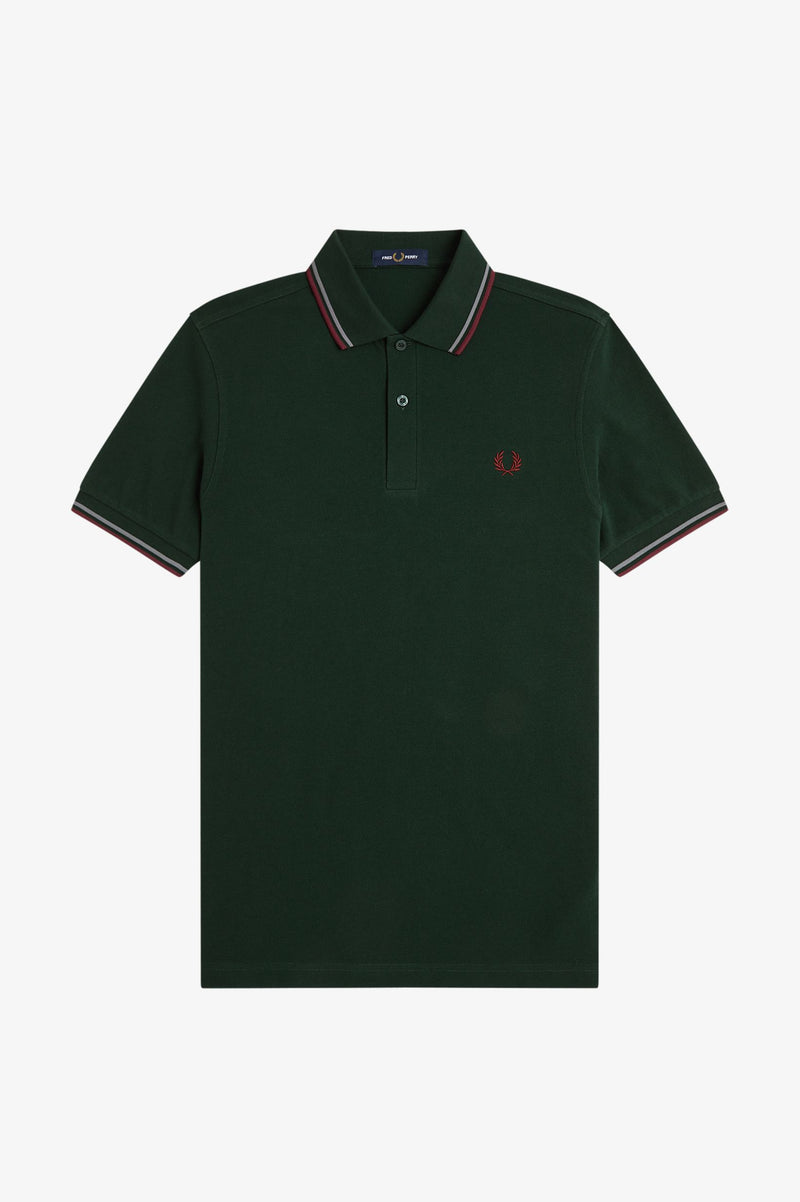 TWIN TIPPED FRED PERRY SHIRT