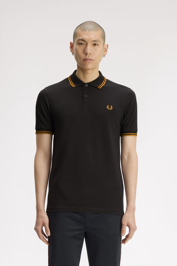 TWIN TIPPED FRED PERRY SHIRT
