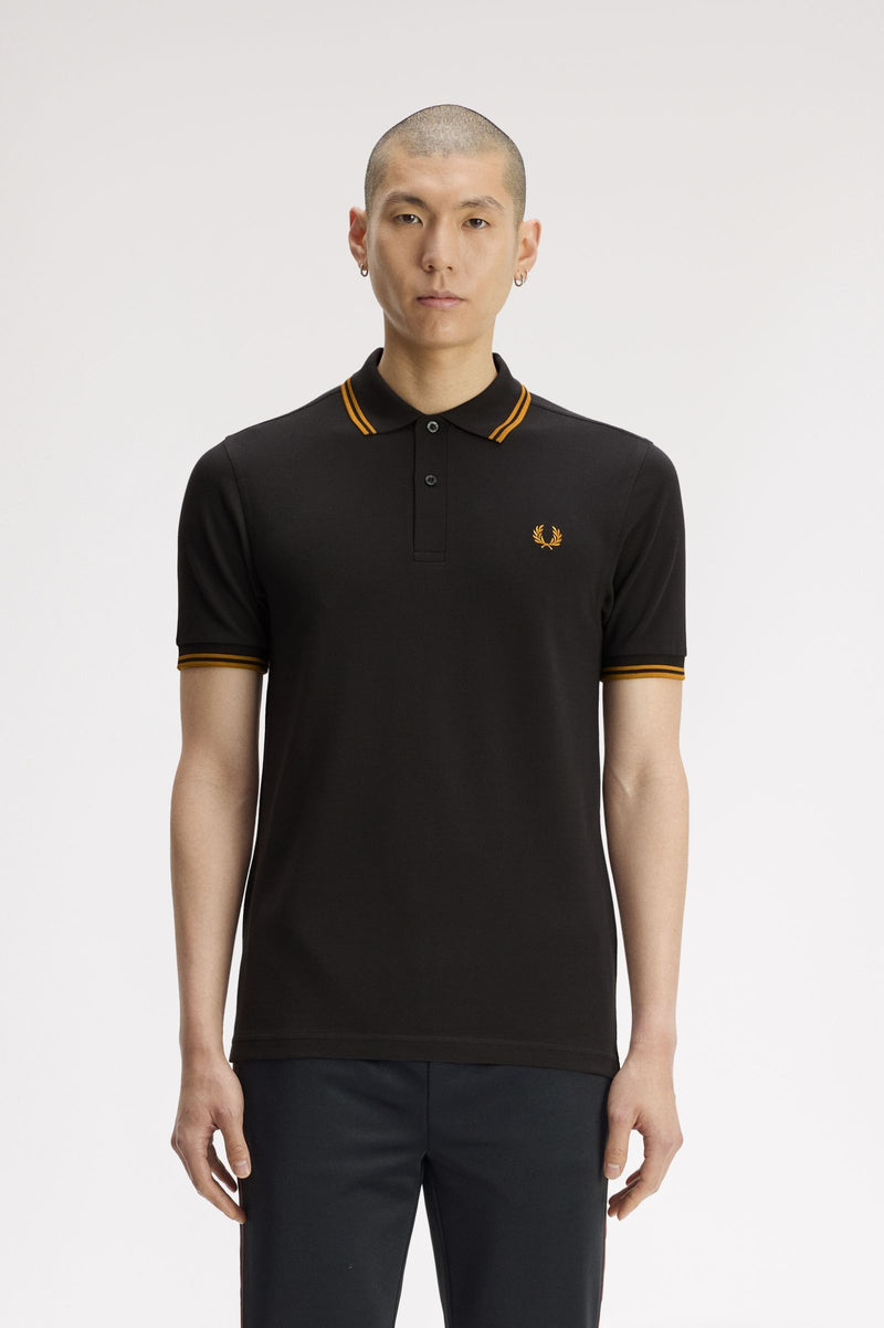 TWIN TIPPED FRED PERRY SHIRT