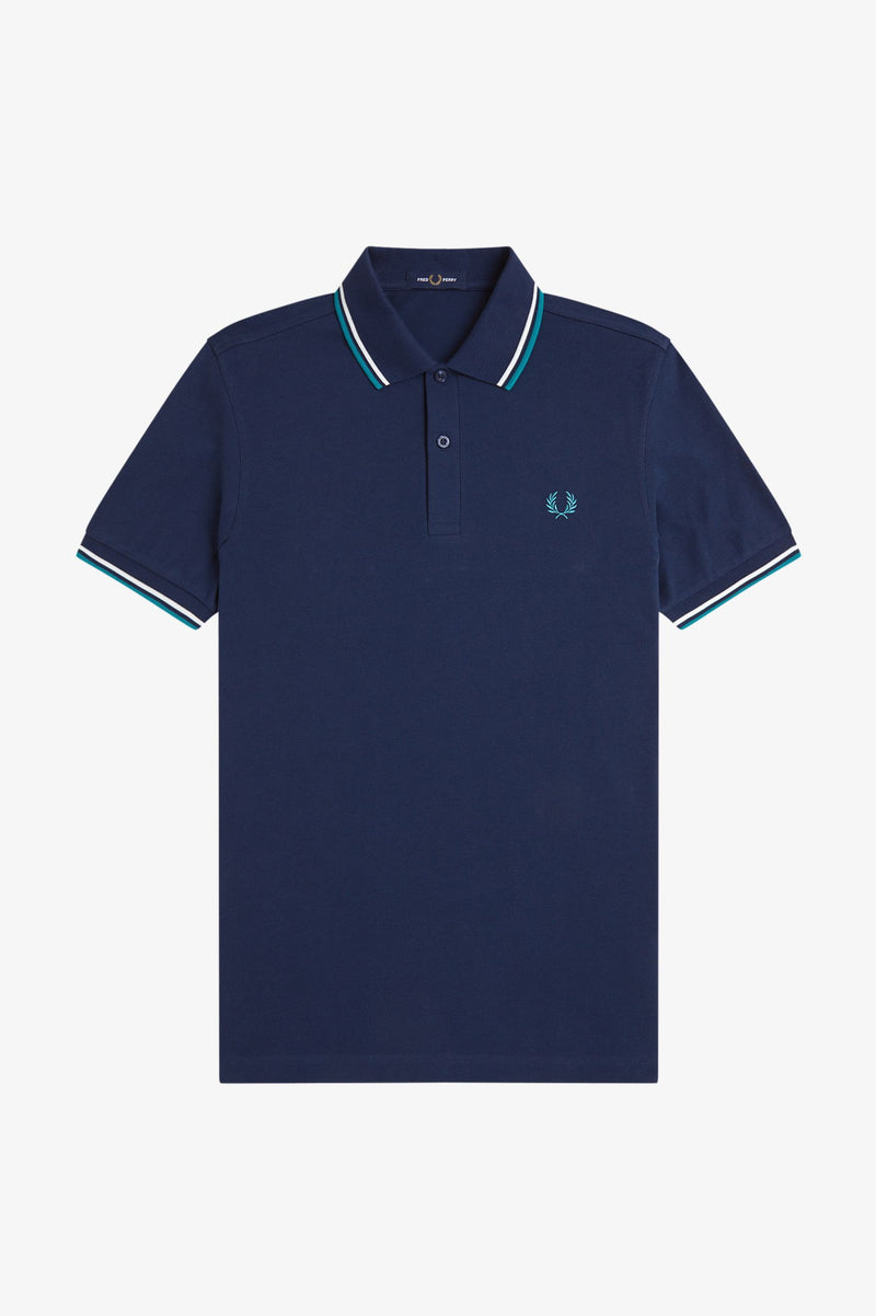 TWIN TIPPED FRED PERRY SHIRT