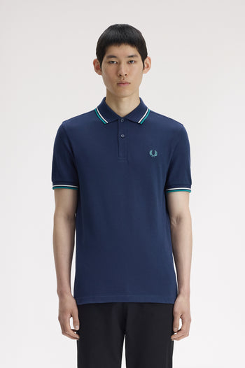 TWIN TIPPED FRED PERRY SHIRT