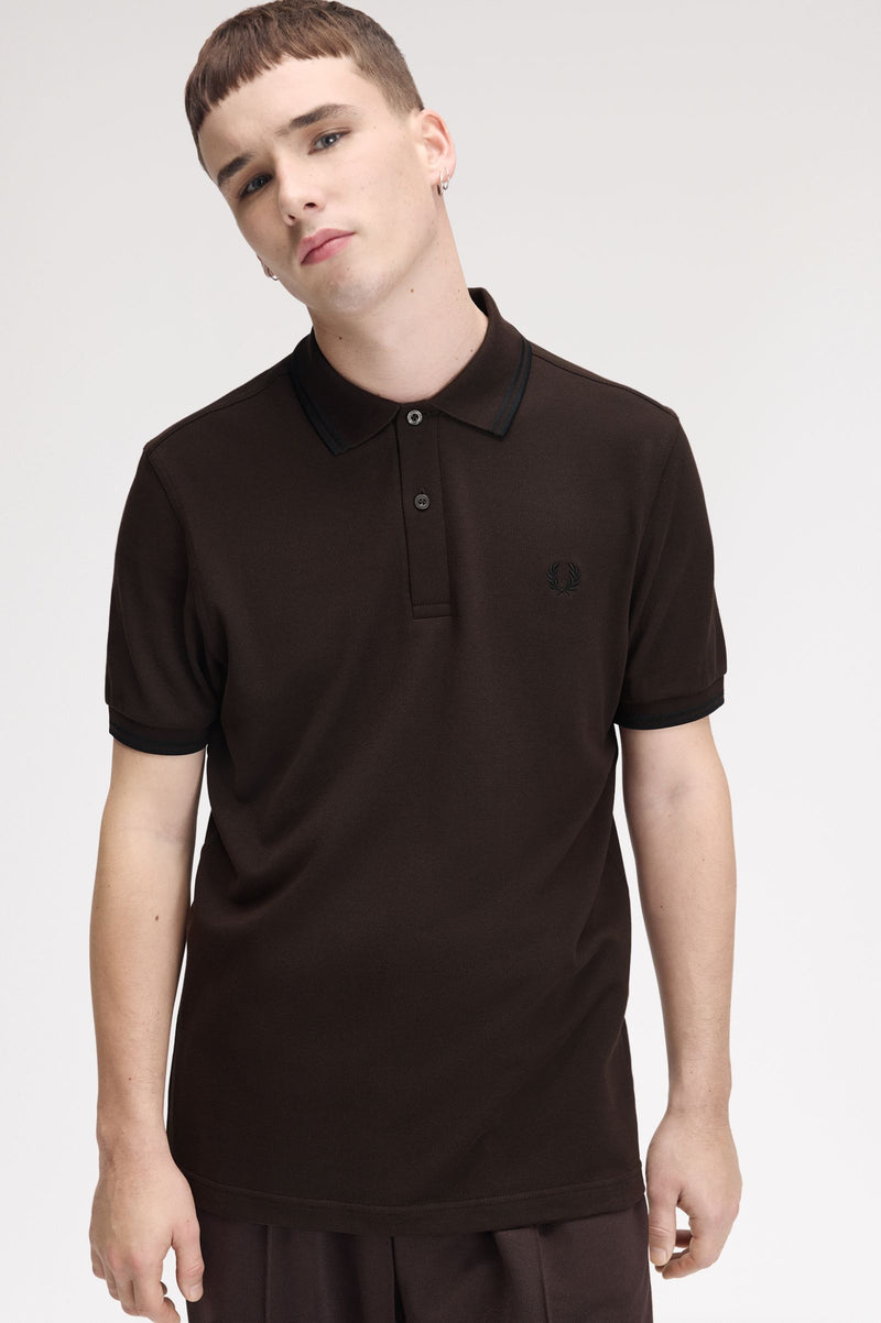 TWIN TIPPED FRED PERRY SHIRT