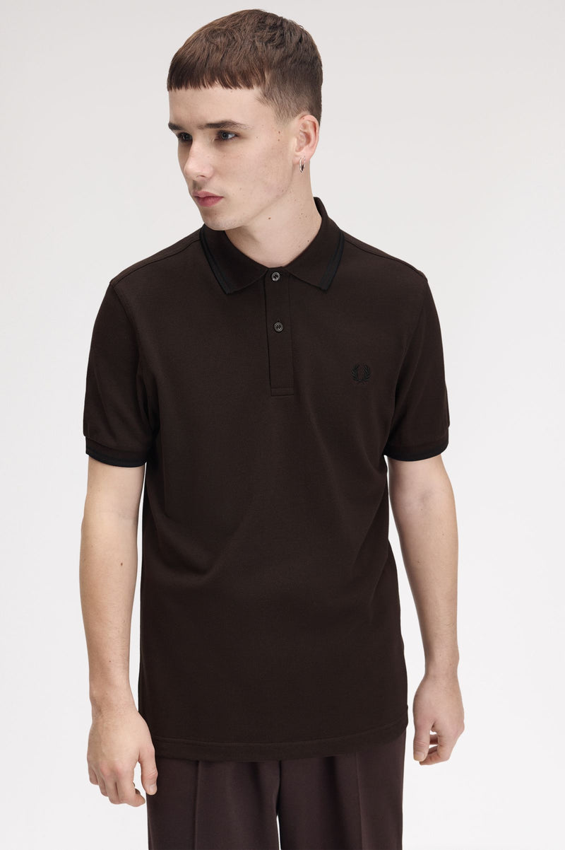 TWIN TIPPED FRED PERRY SHIRT