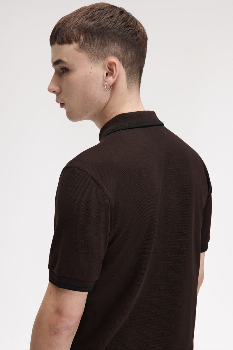 TWIN TIPPED FRED PERRY SHIRT