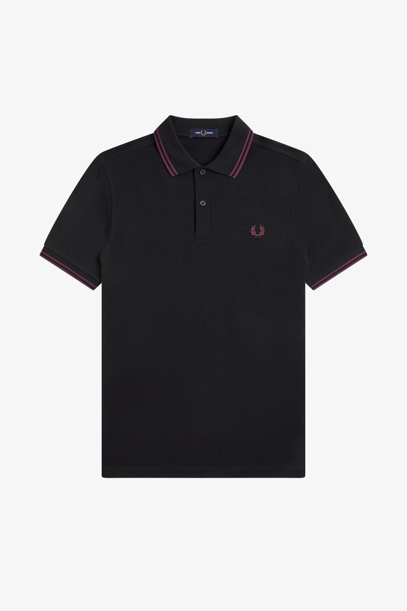 TWIN TIPPED FRED PERRY SHIRT