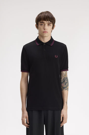 TWIN TIPPED FRED PERRY SHIRT