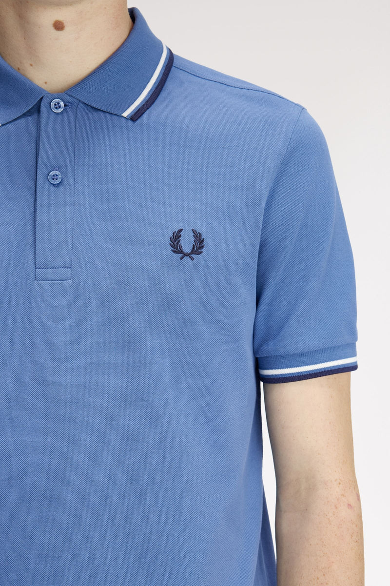 TWIN TIPPED FRED PERRY SHIRT