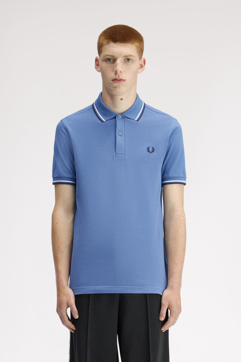 TWIN TIPPED FRED PERRY SHIRT