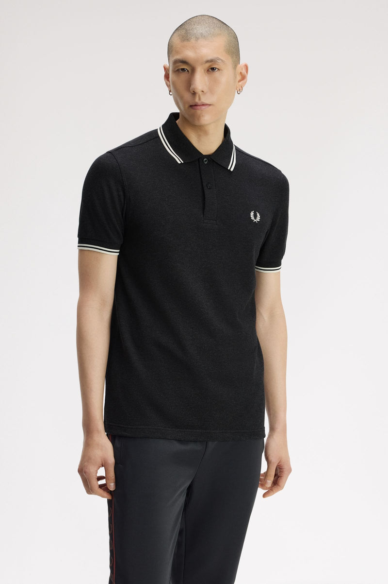 TWIN TIPPED FRED PERRY SHIRT