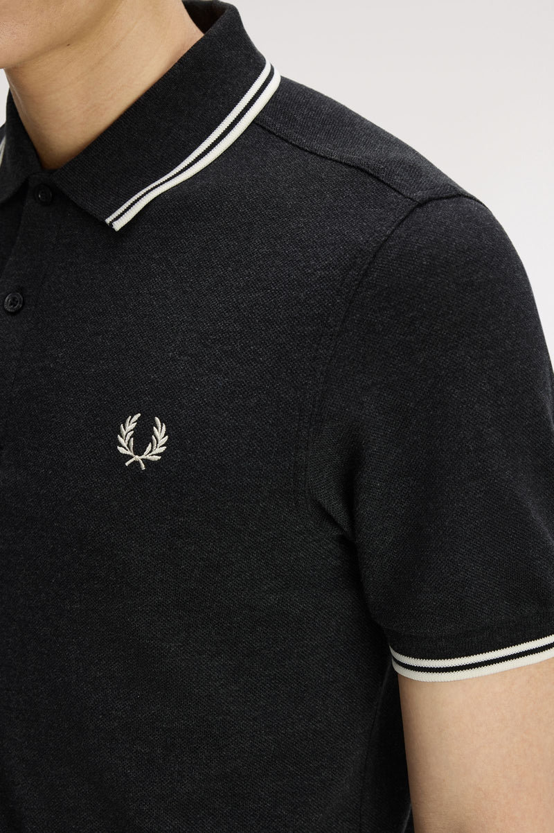 TWIN TIPPED FRED PERRY SHIRT