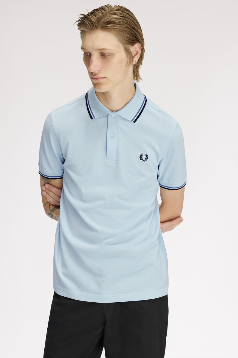 TWIN TIPPED FRED PERRY SHIRT
