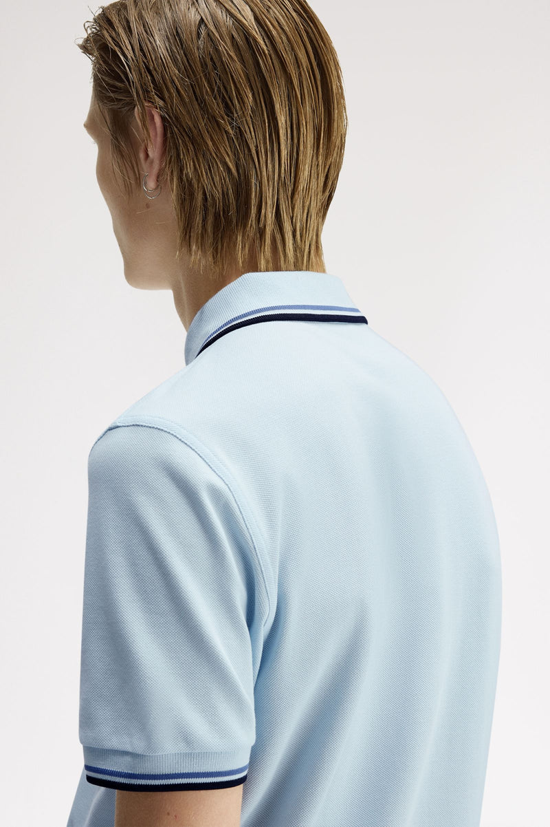 TWIN TIPPED FRED PERRY SHIRT