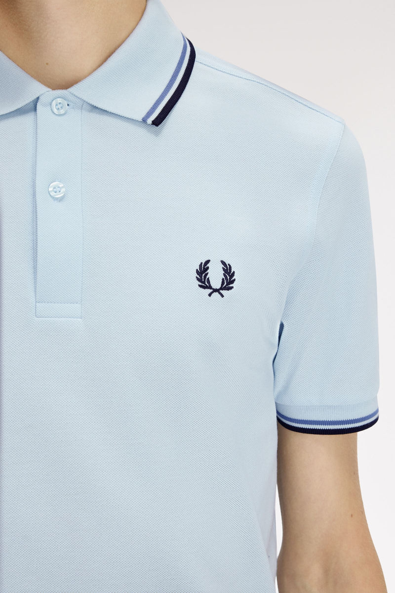 TWIN TIPPED FRED PERRY SHIRT