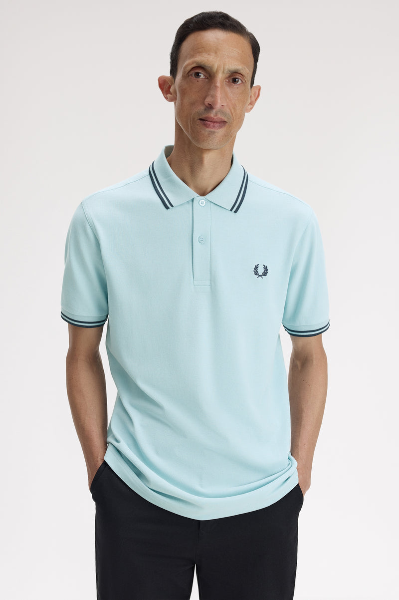 TWIN TIPPED FRED PERRY SHIRT