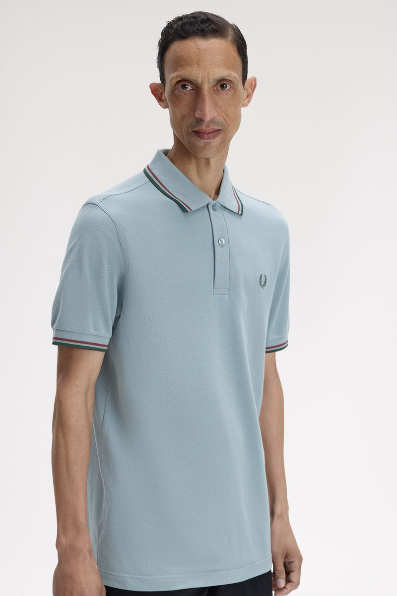 TWIN TIPPED FRED PERRY SHIRT