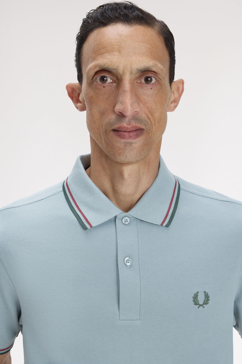 TWIN TIPPED FRED PERRY SHIRT
