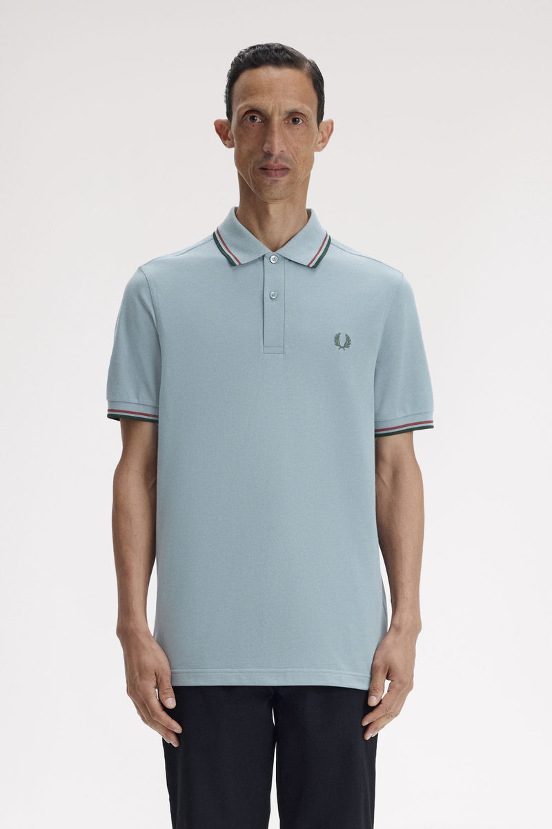 TWIN TIPPED FRED PERRY SHIRT