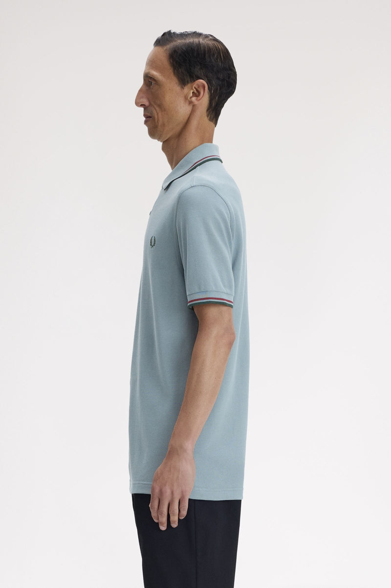 TWIN TIPPED FRED PERRY SHIRT