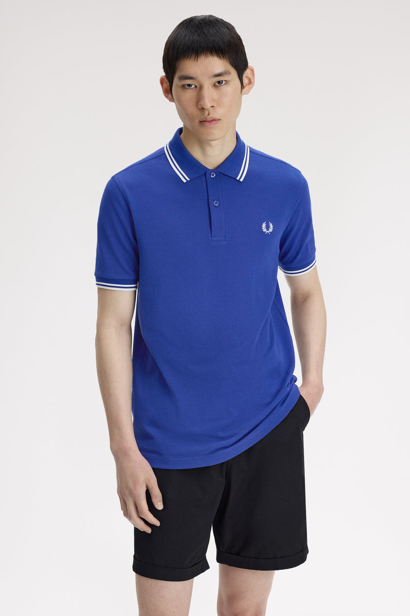 TWIN TIPPED FRED PERRY SHIRT