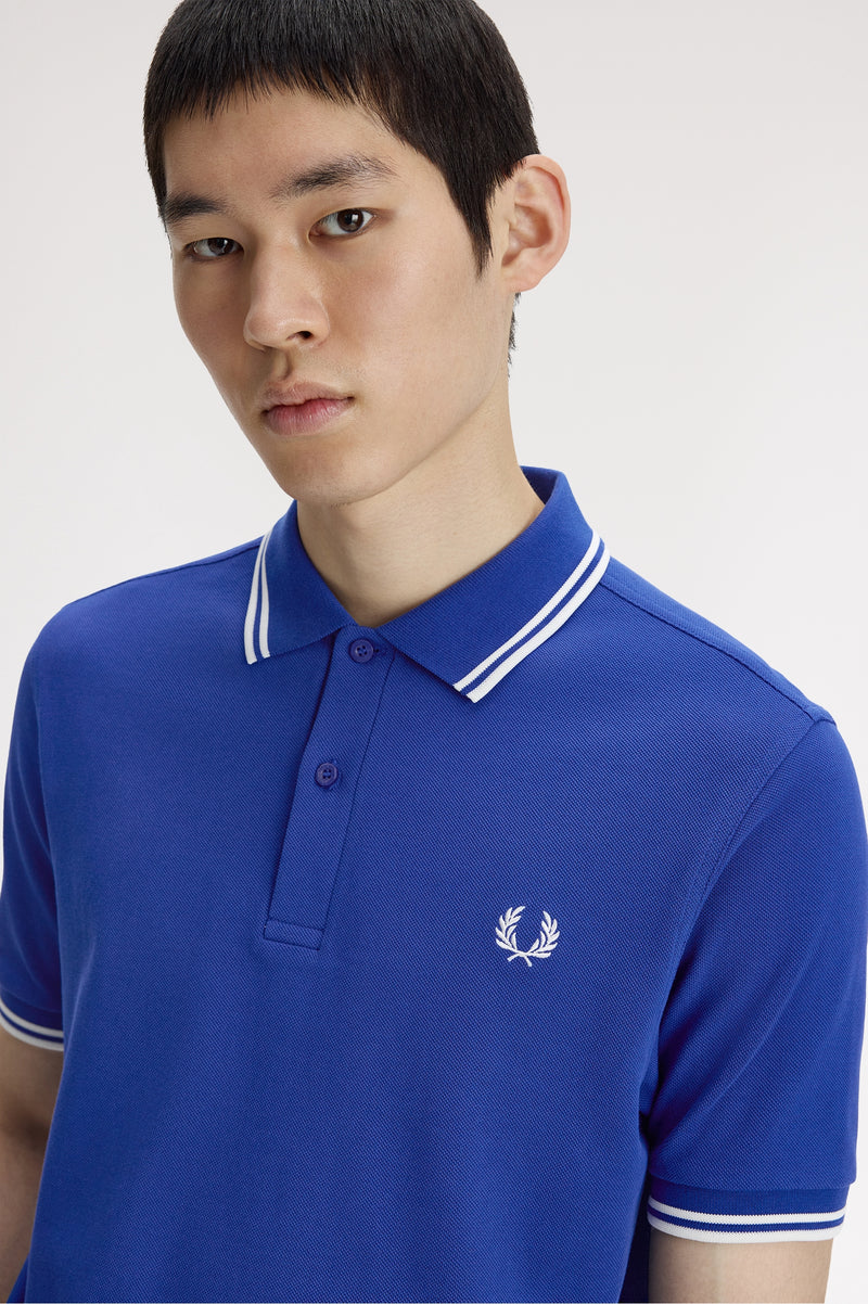 TWIN TIPPED FRED PERRY SHIRT