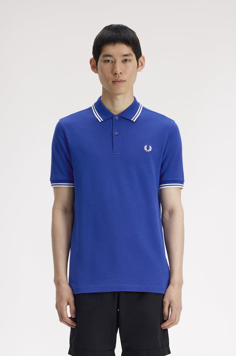 TWIN TIPPED FRED PERRY SHIRT