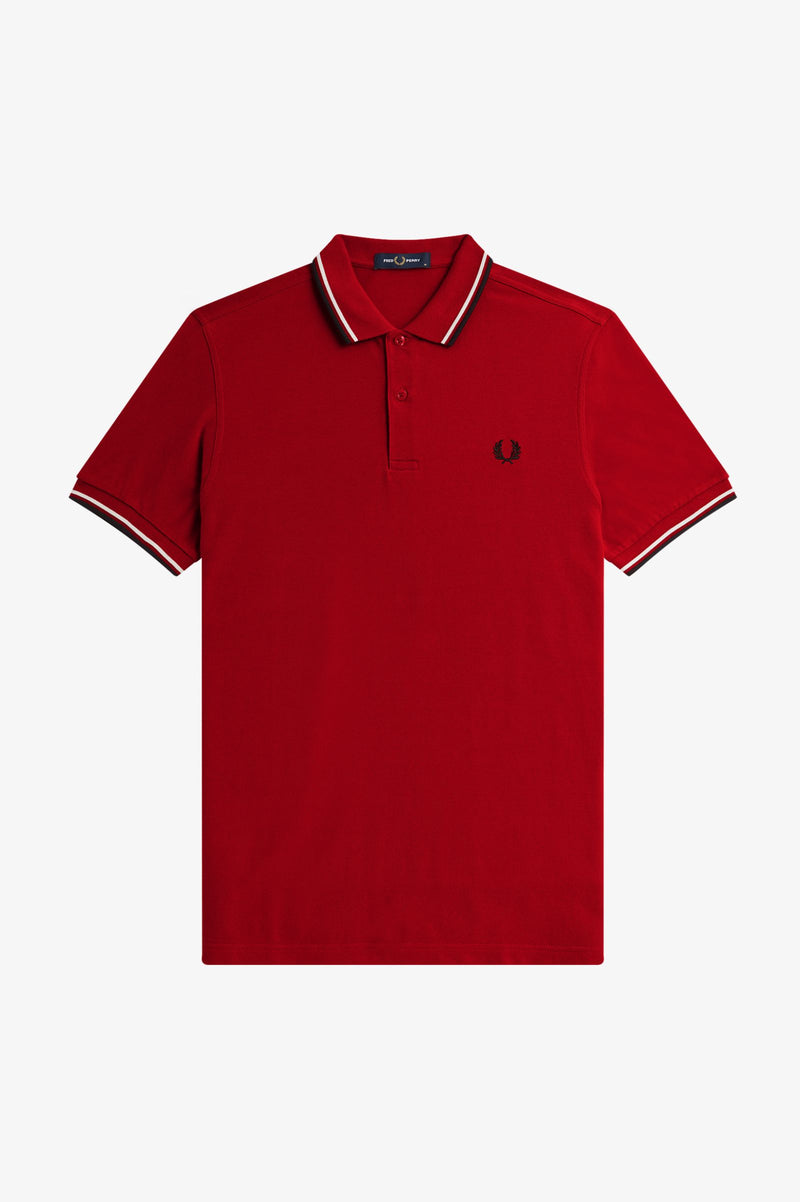 TWIN TIPPED FRED PERRY SHIRT