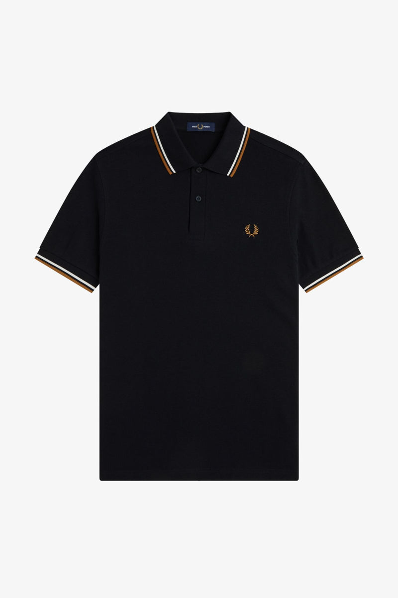 TWIN TIPPED FRED PERRY SHIRT