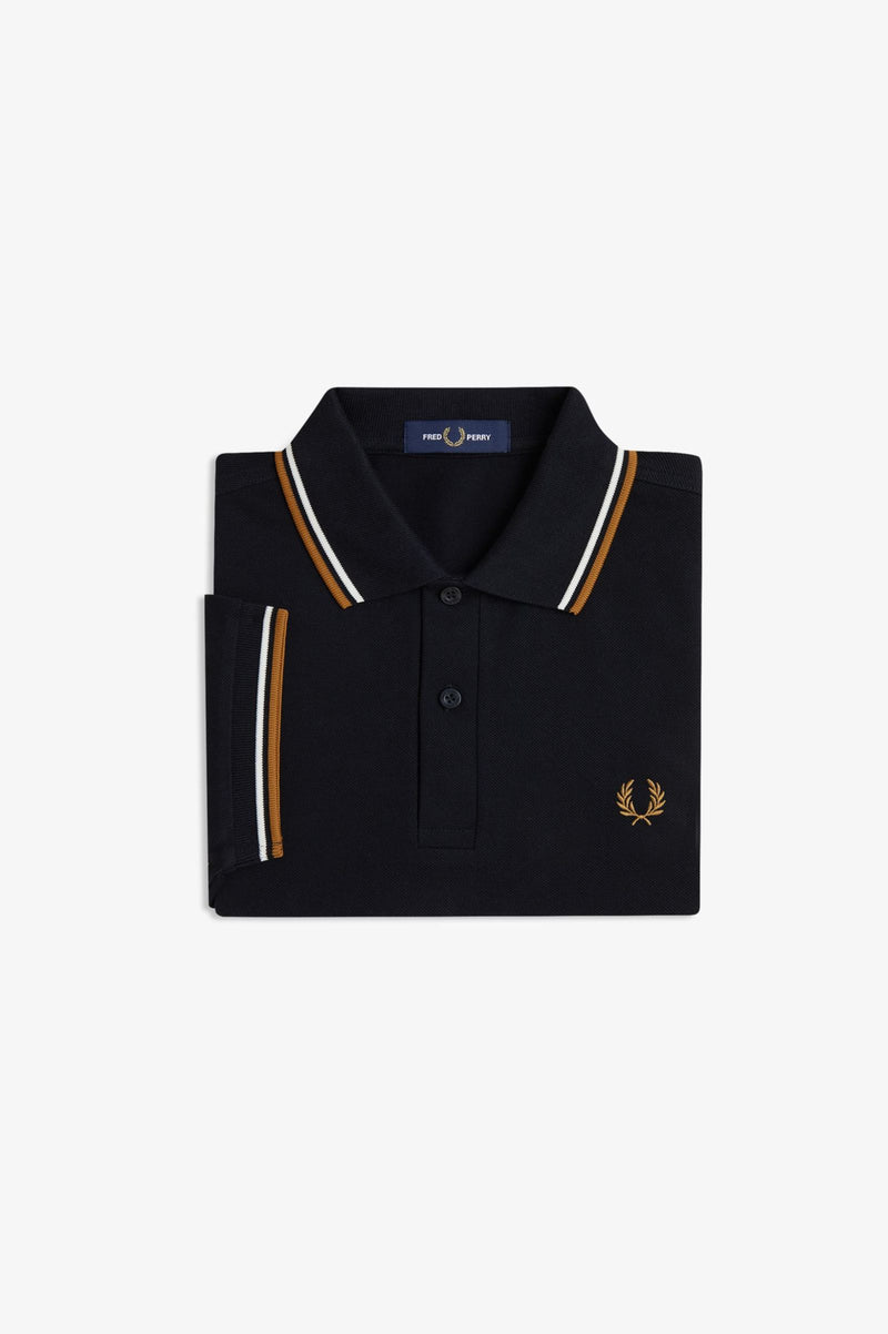 TWIN TIPPED FRED PERRY SHIRT
