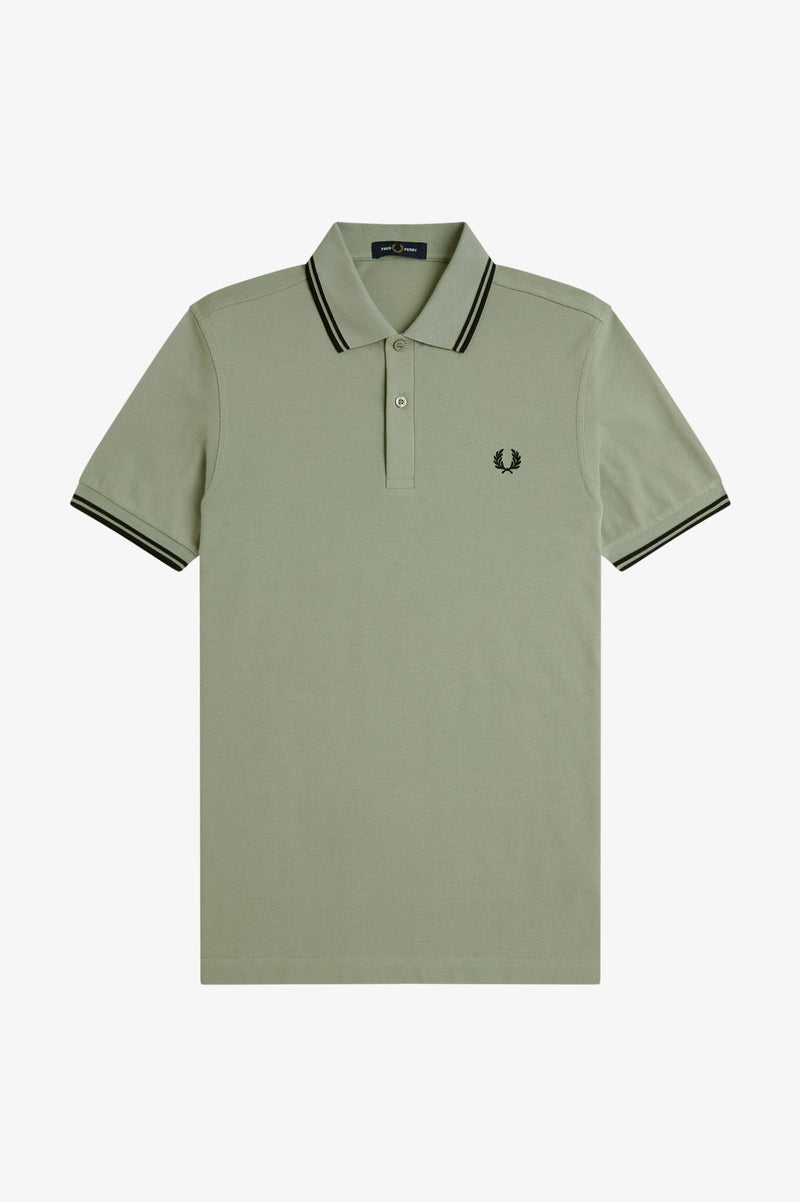 TWIN TIPPED FRED PERRY SHIRT