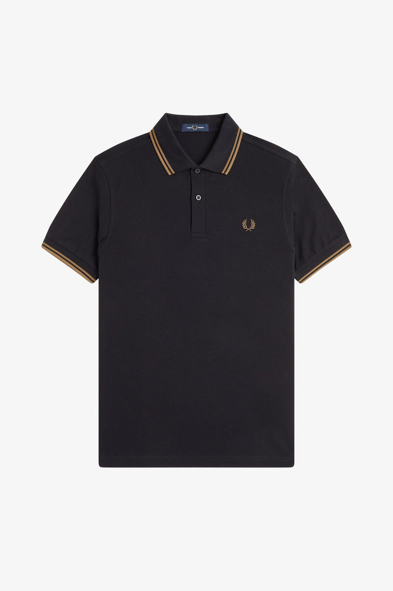 TWIN TIPPED FRED PERRY SHIRT