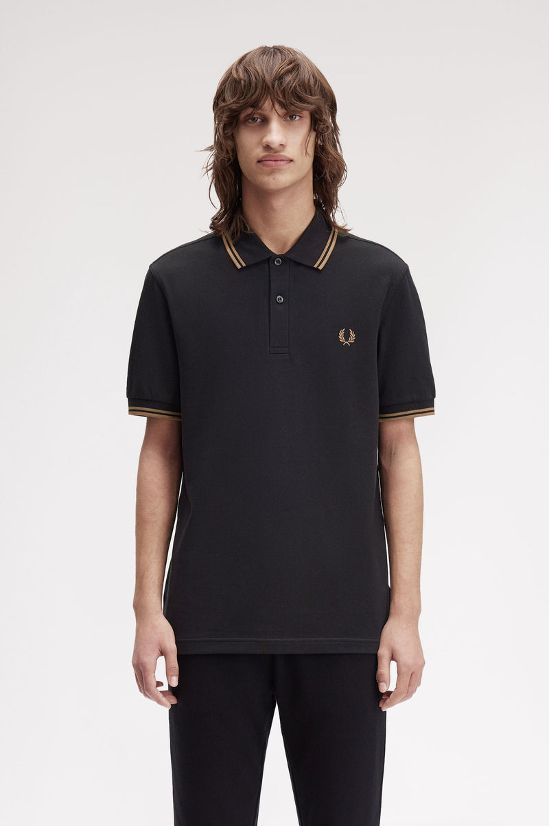 TWIN TIPPED FRED PERRY SHIRT