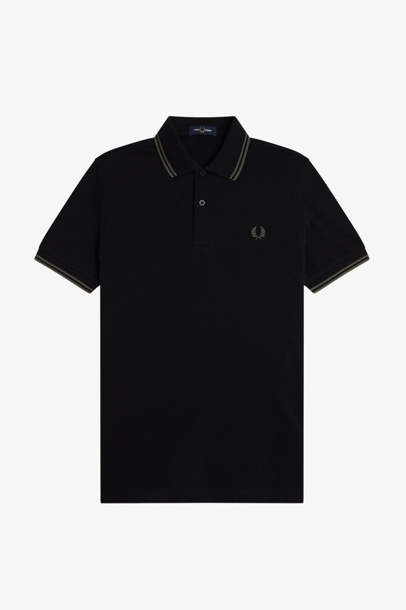 TWIN TIPPED FRED PERRY SHIRT