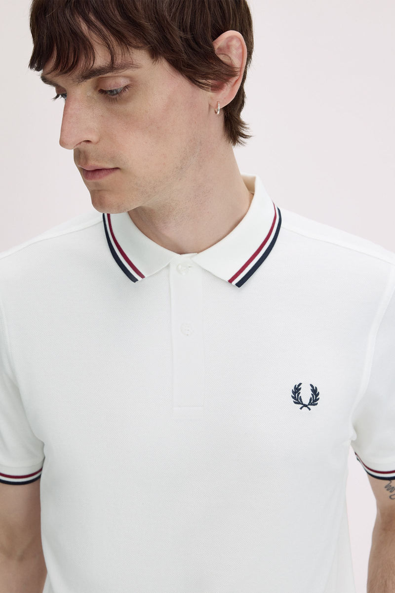 TWIN TIPPED FRED PERRY SHIRT
