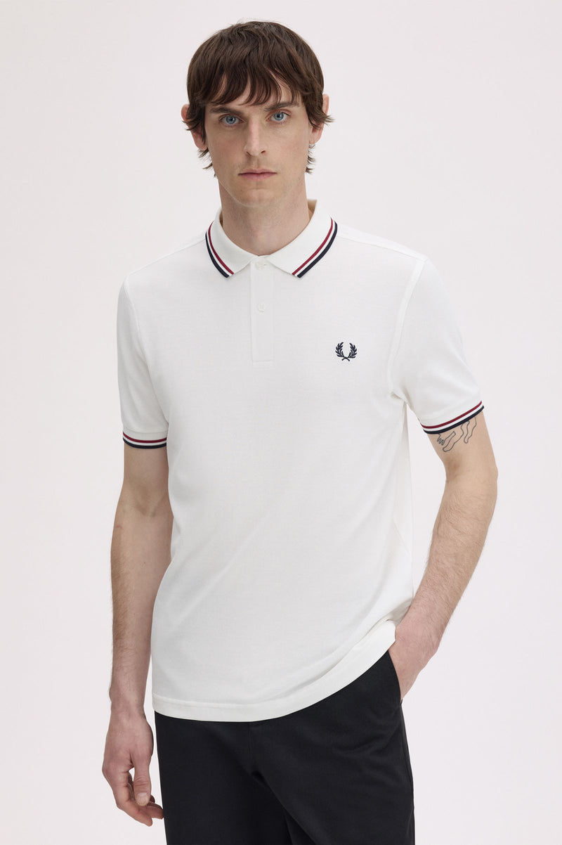 TWIN TIPPED FRED PERRY SHIRT