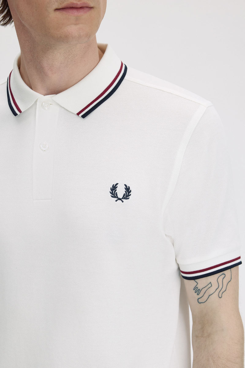 TWIN TIPPED FRED PERRY SHIRT