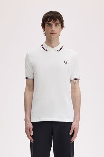 TWIN TIPPED FRED PERRY SHIRT