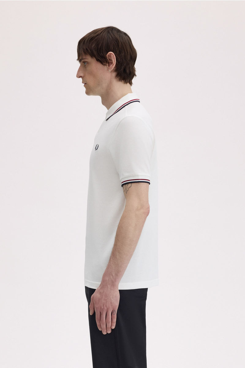 TWIN TIPPED FRED PERRY SHIRT