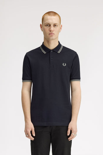 TWIN TIPPED FRED PERRY SHIRT