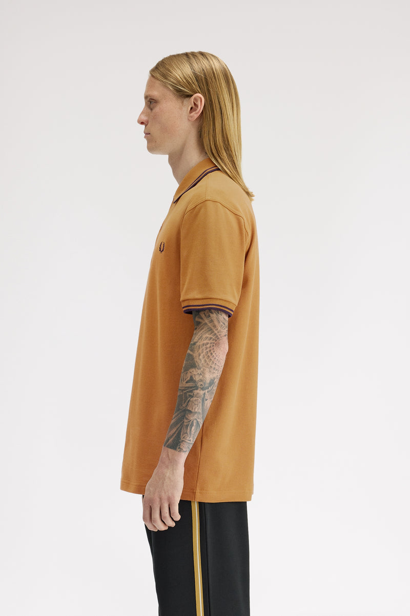 TWIN TIPPED FRED PERRY SHIRT