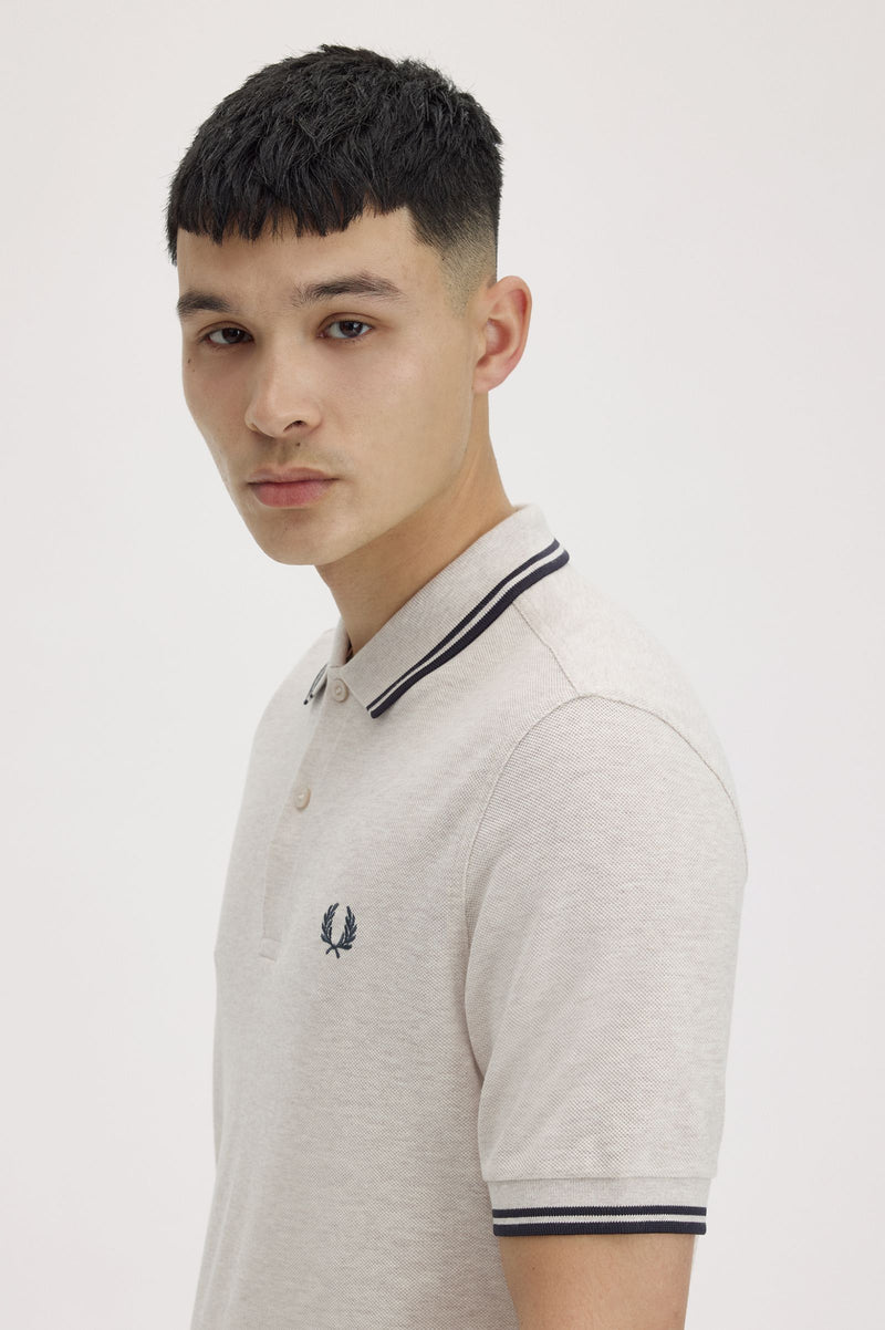 TWIN TIPPED FRED PERRY SHIRT