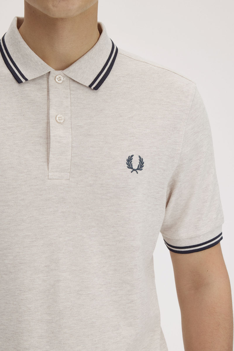 TWIN TIPPED FRED PERRY SHIRT