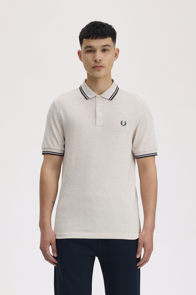 TWIN TIPPED FRED PERRY SHIRT