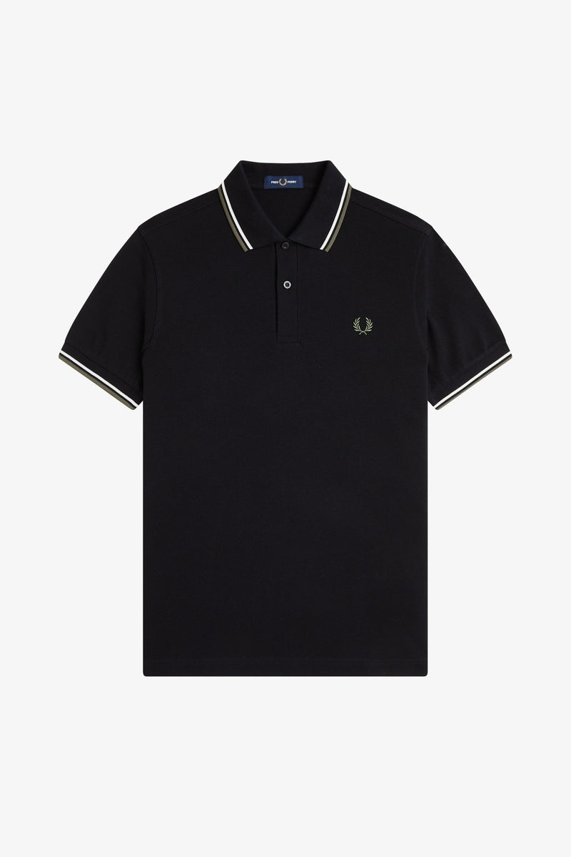 TWIN TIPPED FRED PERRY SHIRT