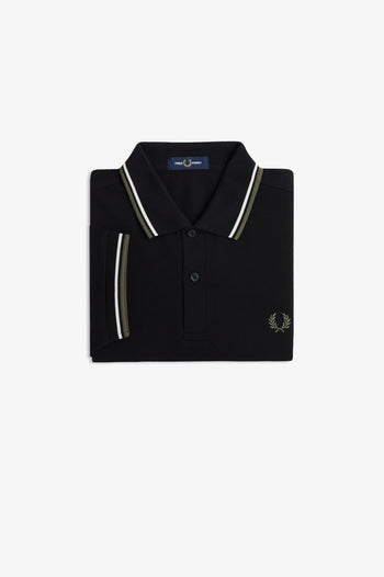 TWIN TIPPED FRED PERRY SHIRT