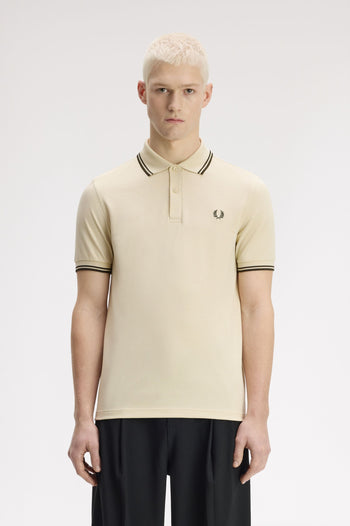 TWIN TIPPED FRED PERRY SHIRT
