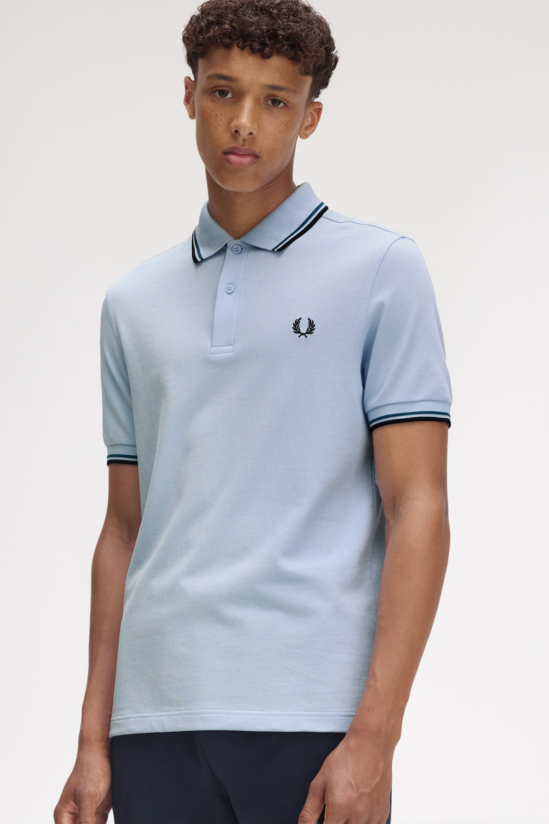 TWIN TIPPED FRED PERRY SHIRT