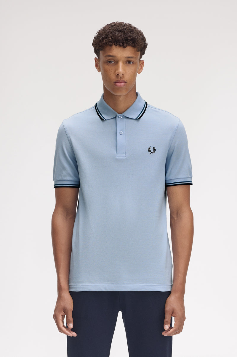 TWIN TIPPED FRED PERRY SHIRT